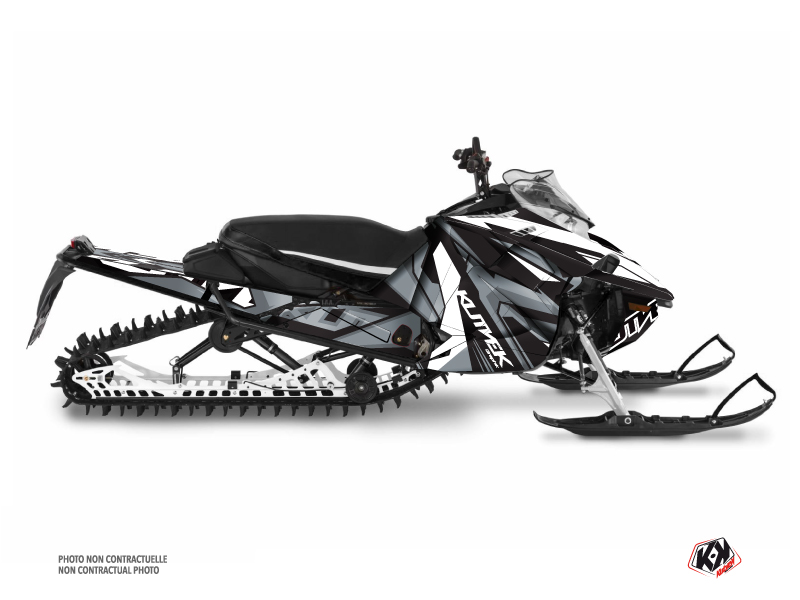 Yamaha Sidewinder Snowmobile Klimb Graphic Kit White