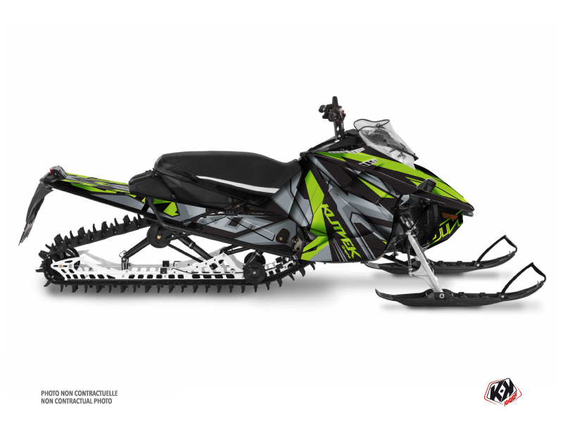 Yamaha Sidewinder Snowmobile Klimb Graphic Kit Green