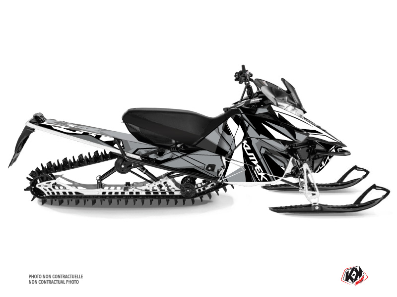 Yamaha SR Viper Snowmobile Klimb Graphic Kit White