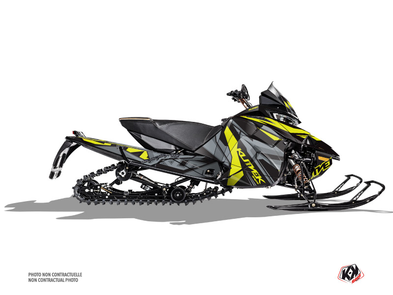 Kit Déco Motoneige Klimb Arctic Cat Thundercat Jaune