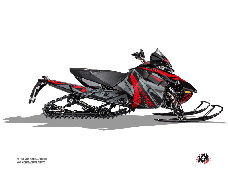 Kit Déco Motoneige Klimb Arctic Cat Thundercat Rouge