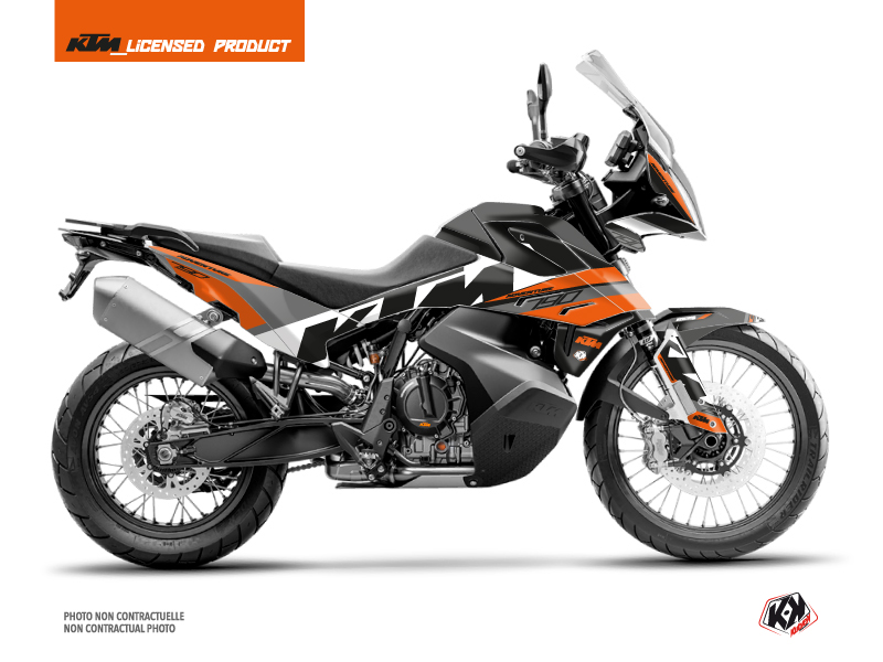 Kit Déco Moto Kontrol KTM 790 Adventure Orange