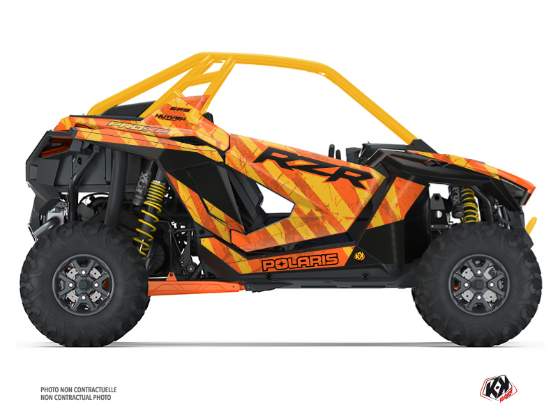 Kit Déco SSV Krack Polaris RZR PRO XP Orange