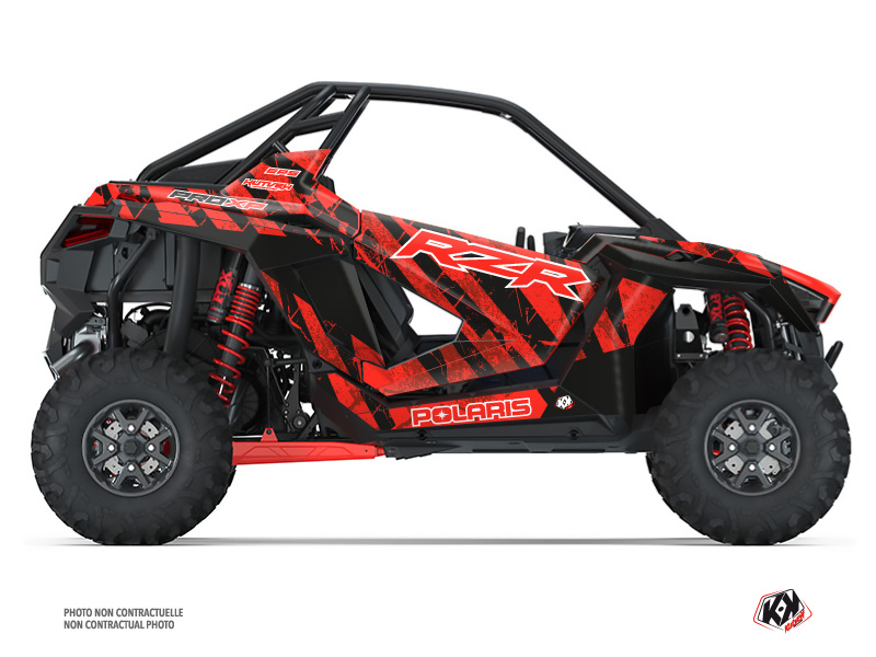 Kit Déco SSV Krack Polaris RZR PRO XP Rouge