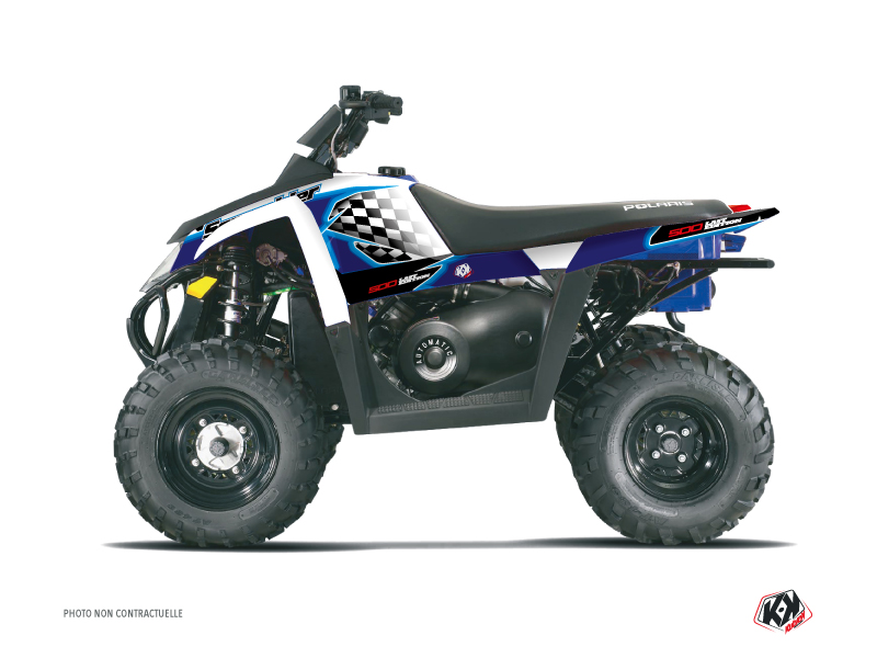 Kit Déco Quad Last Edition Polaris Scrambler 500 Bleu