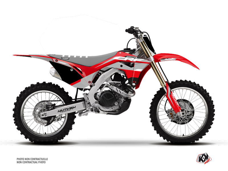 Honda 250 CRF Dirt Bike League Graphic Kit Grey