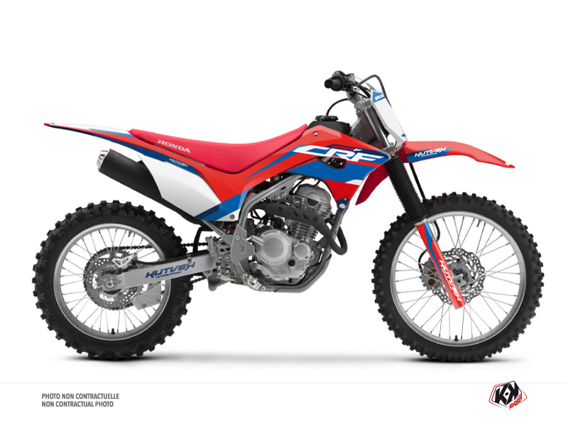 Honda 250F CRF Dirt Bike League Graphic Kit Red