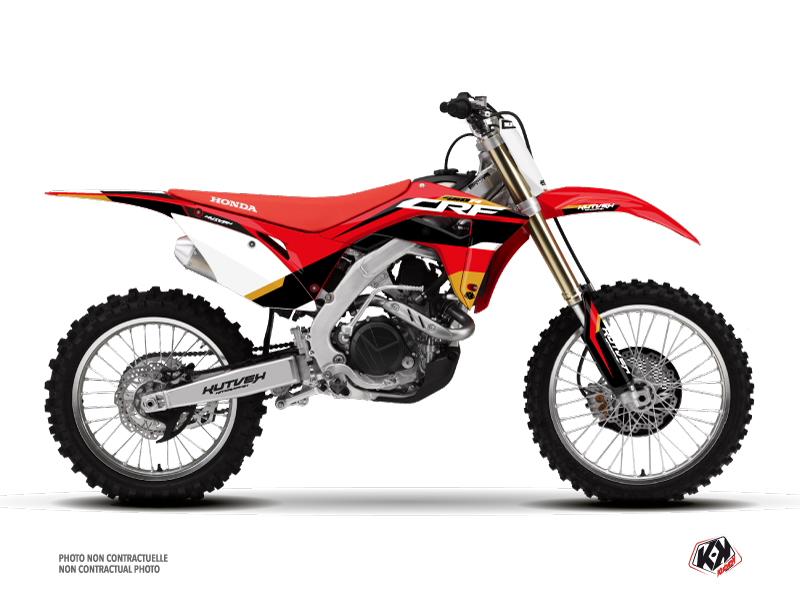 Kit Déco Moto Cross League Honda 450 CRF Gold