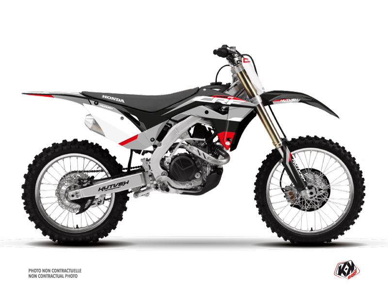 Kit Déco Moto Cross League Honda 450 CRF Noir