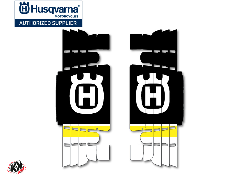 Graphic Kit Radiator guards Legend Husqvarna TC-FC 2016-2017 Black