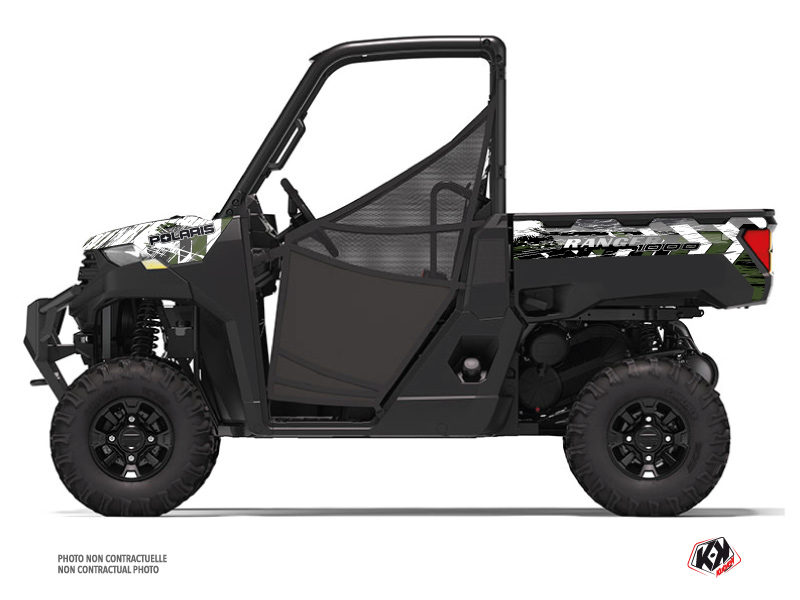 Polaris Ranger 1000 UTV Lifter Graphic Kit Green