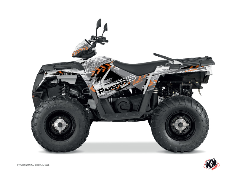 Polaris 450 Sportsman ATV Lifter Graphic Kit Orange