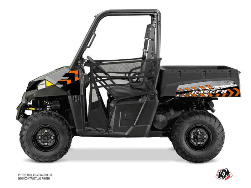 Polaris Ranger 570 UTV Lifter Graphic Kit Orange