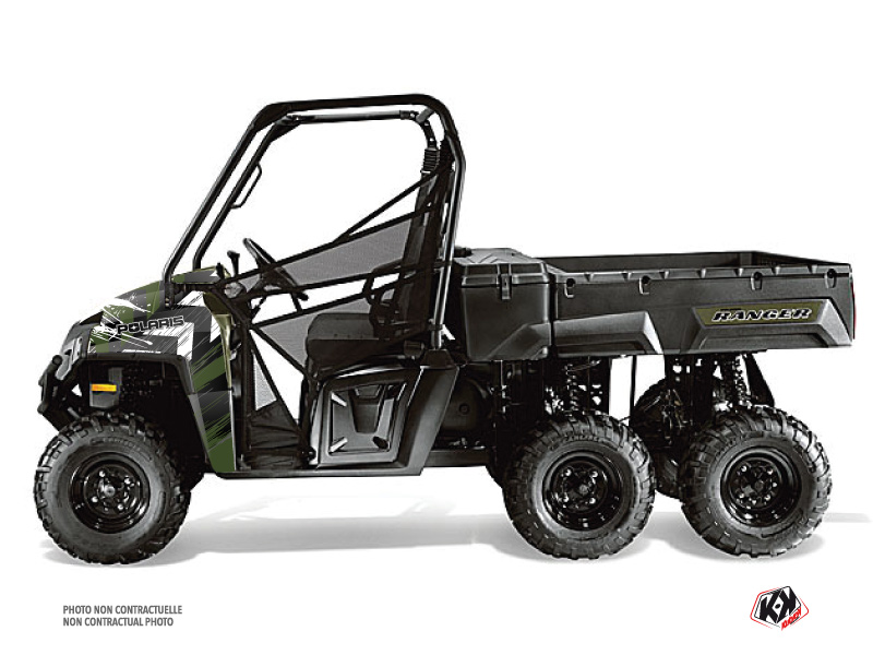 Kit Déco SSV Lifter Polaris Ranger 6x6 Vert