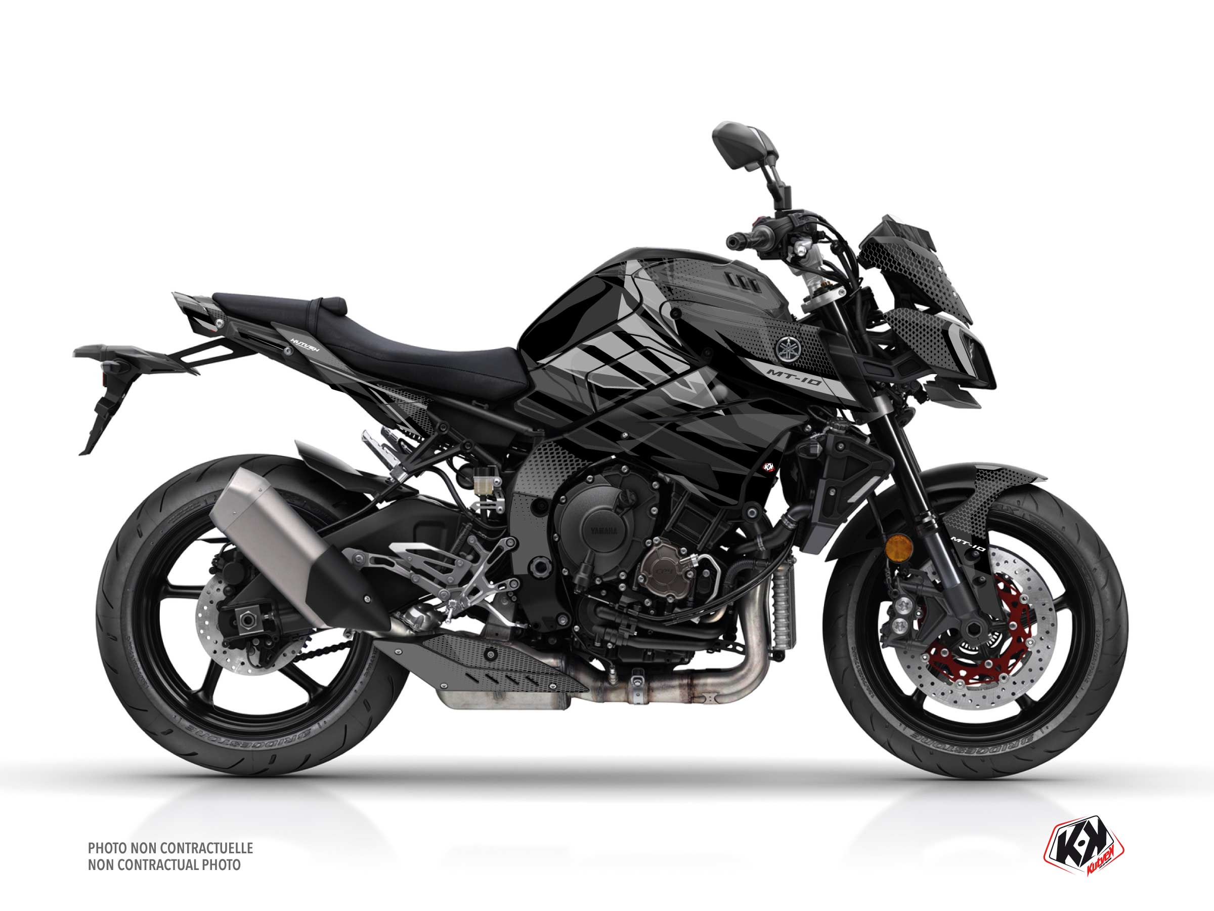 Kit Déco Moto Mantis Yamaha MT 10 Noir 