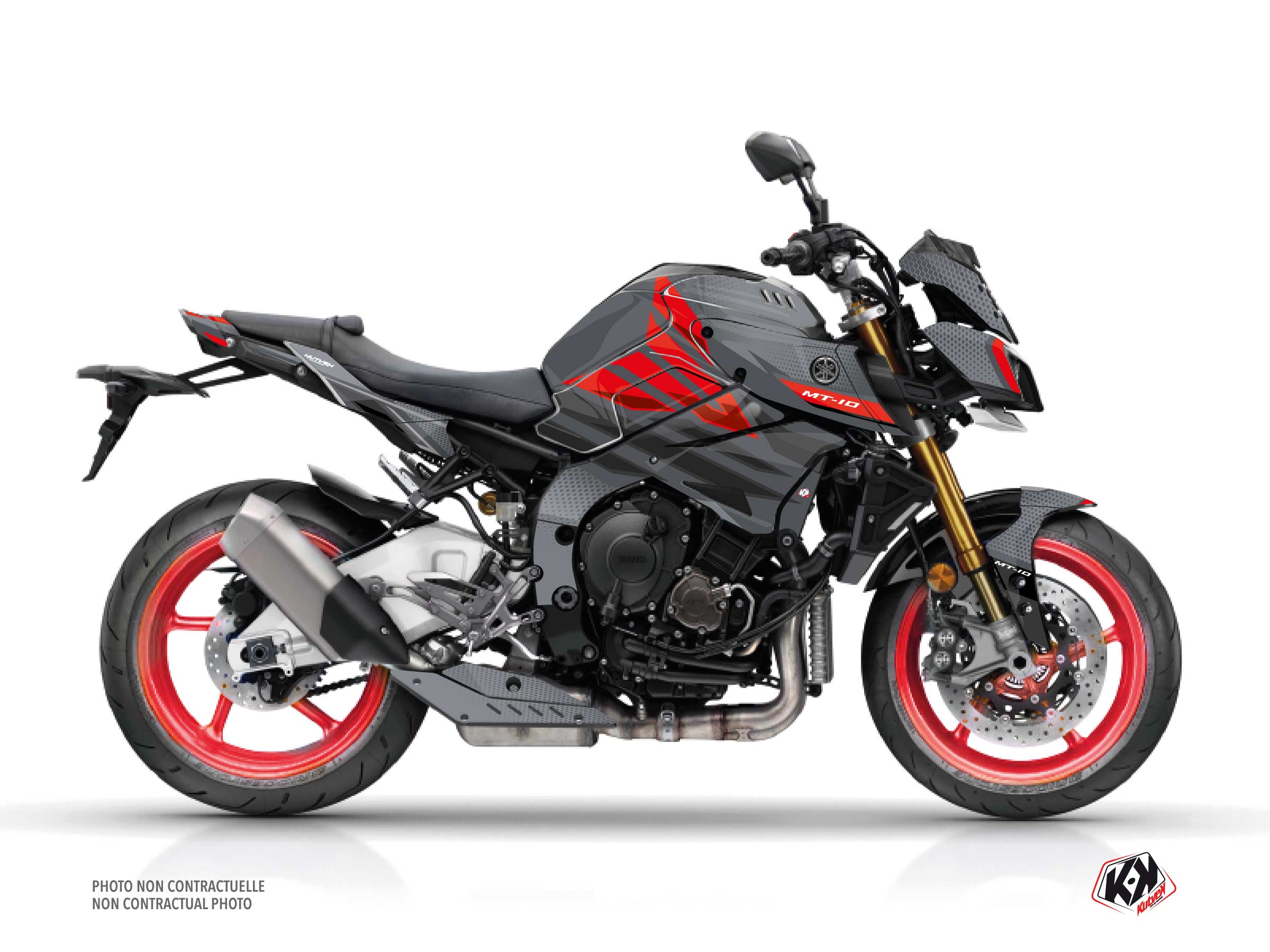 Kit Déco Moto Mantis Yamaha MT 10 Rouge 