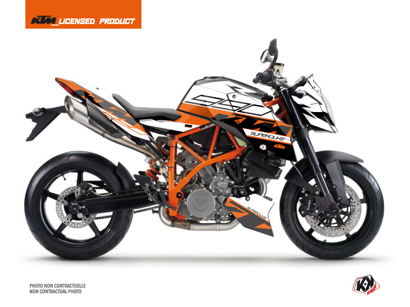 Kit Déco Moto Mass KTM Super Duke 990 R Orange