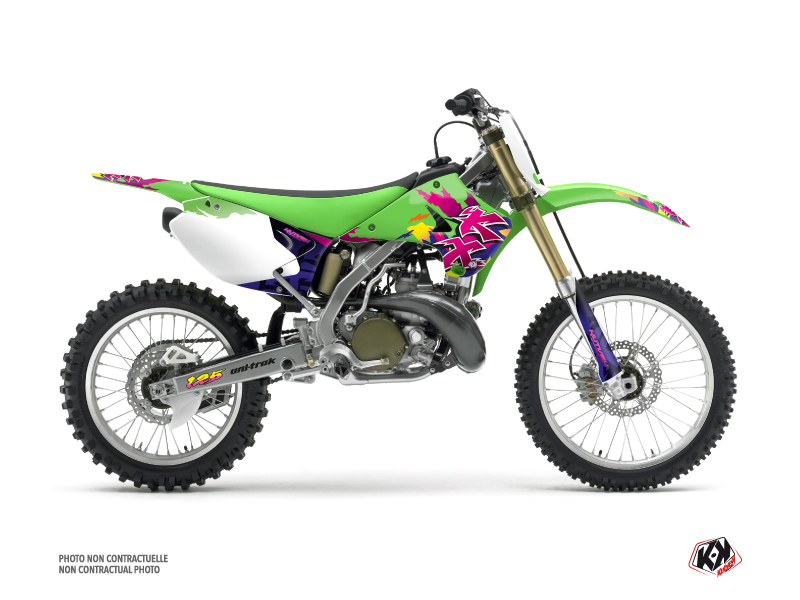 Kawasaki 125 KX Dirt Bike Memories Graphic Kit