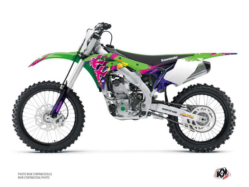 Kawasaki 250 KXF Dirt Bike Memories Graphic Kit