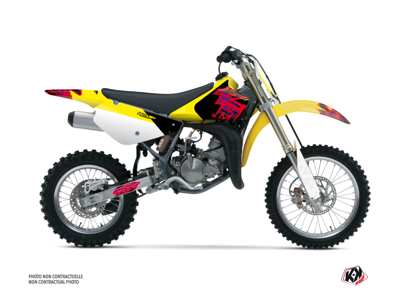 Suzuki 85 RM Dirt Bike Memories Graphic Kit