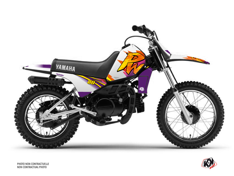 Yamaha PW 80 Dirt Bike Memories Graphic Kit