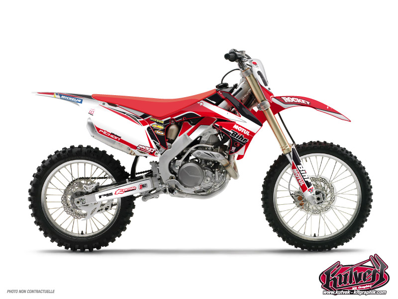 Kit Déco Moto Cross Replica Team Pichon Honda 450 CRF 2012