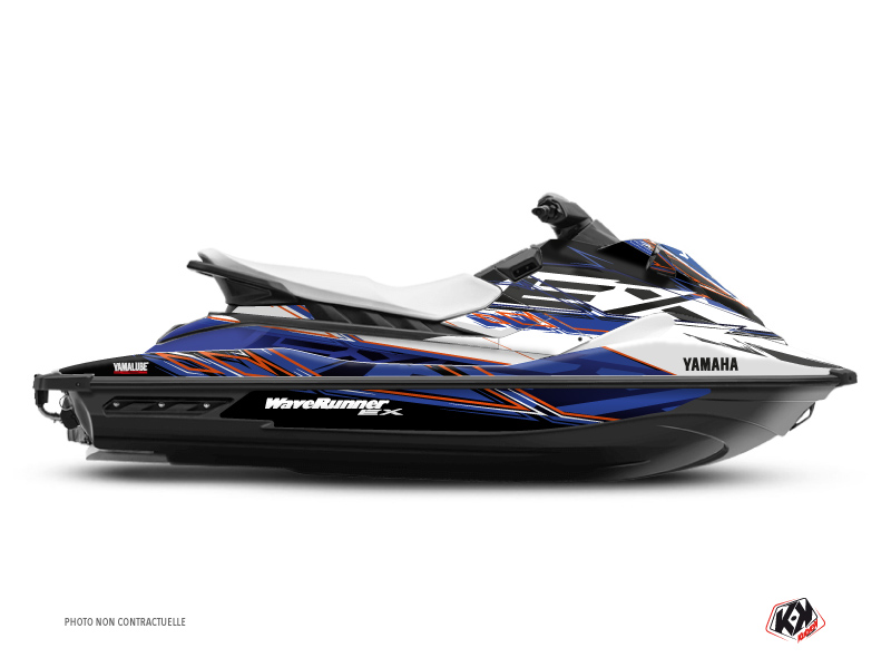 Kit Déco Jet-Ski Mission Yamaha EX Blanc Bleu