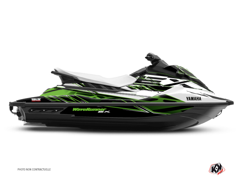 Kit Déco Jet-Ski Mission Yamaha EX Blanc Vert