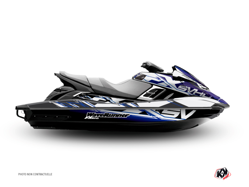 Yamaha FX Jet-Ski Mission Graphic Kit Blue