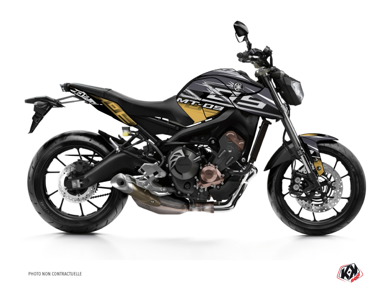 Kit Déco Moto Mission Yamaha MT 09 Marron