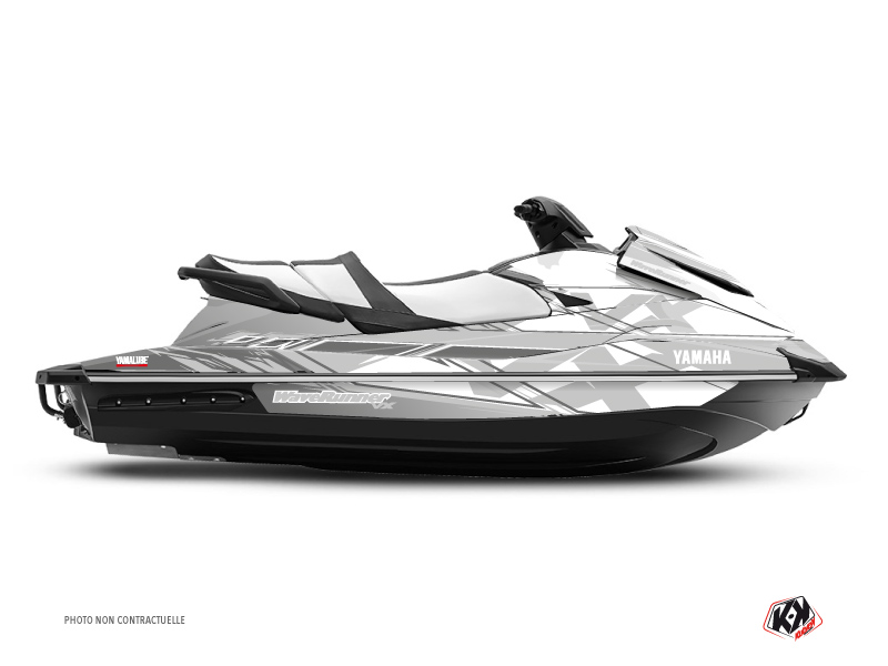 Yamaha VX Jet-Ski Mission Graphic Kit White