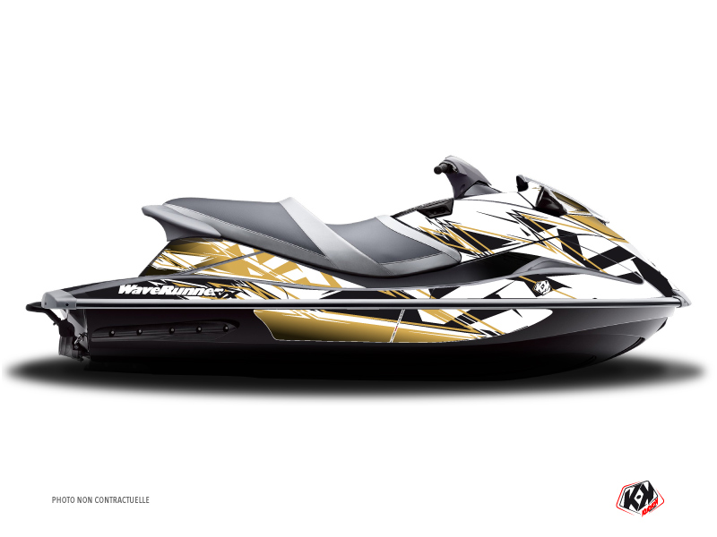 Yamaha VXR-VXS Jet-Ski Mission Graphic Kit Brown