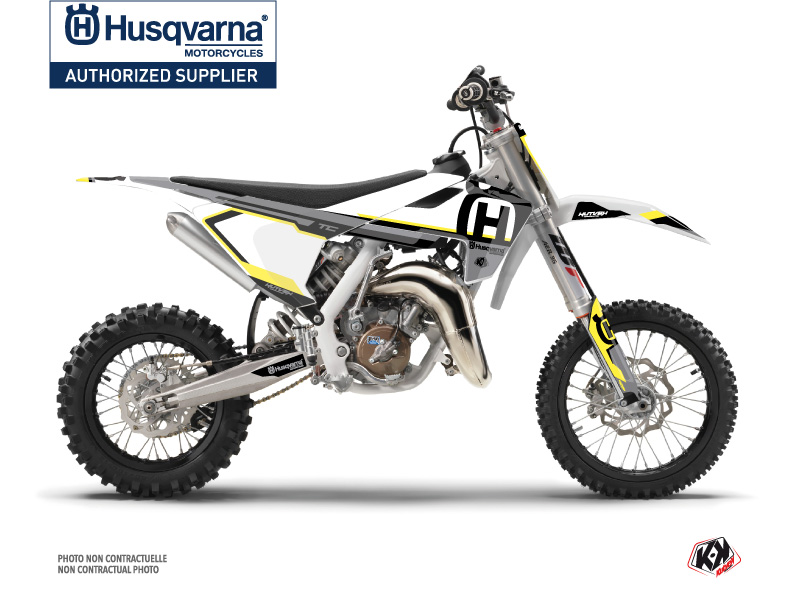 Husqvarna TC 65 Dirt Bike Nova Graphic Kit Black