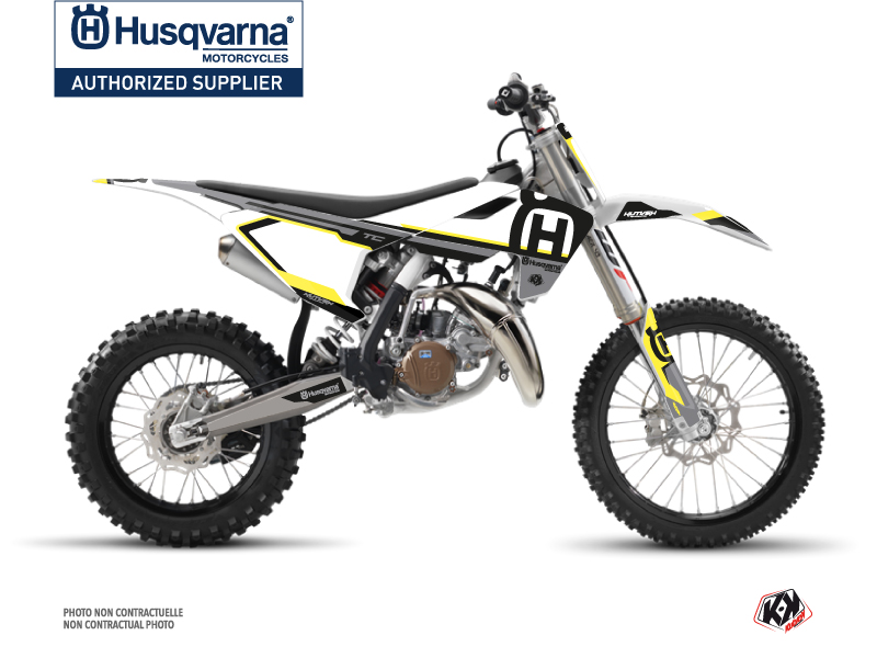 Kit Déco Moto Cross Nova Husqvarna TC 85 Noir