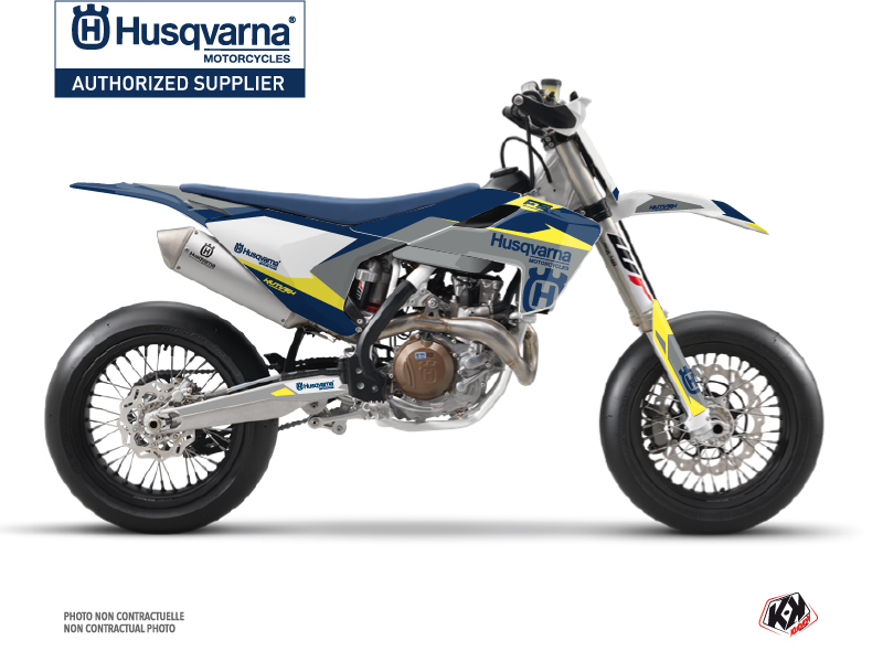 Kit Déco Moto Cross Orbit Husqvarna 450 FS Gris