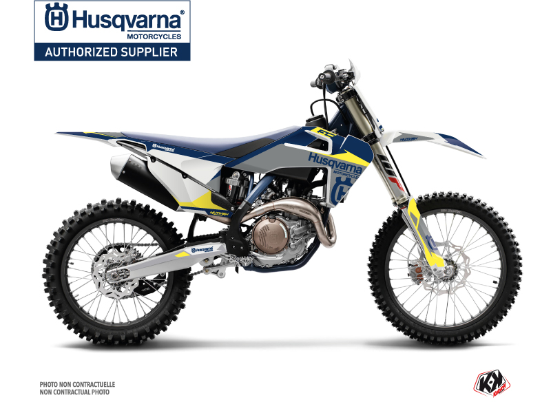 Kit Déco Moto Cross Orbit Husqvarna FC 450 Gris