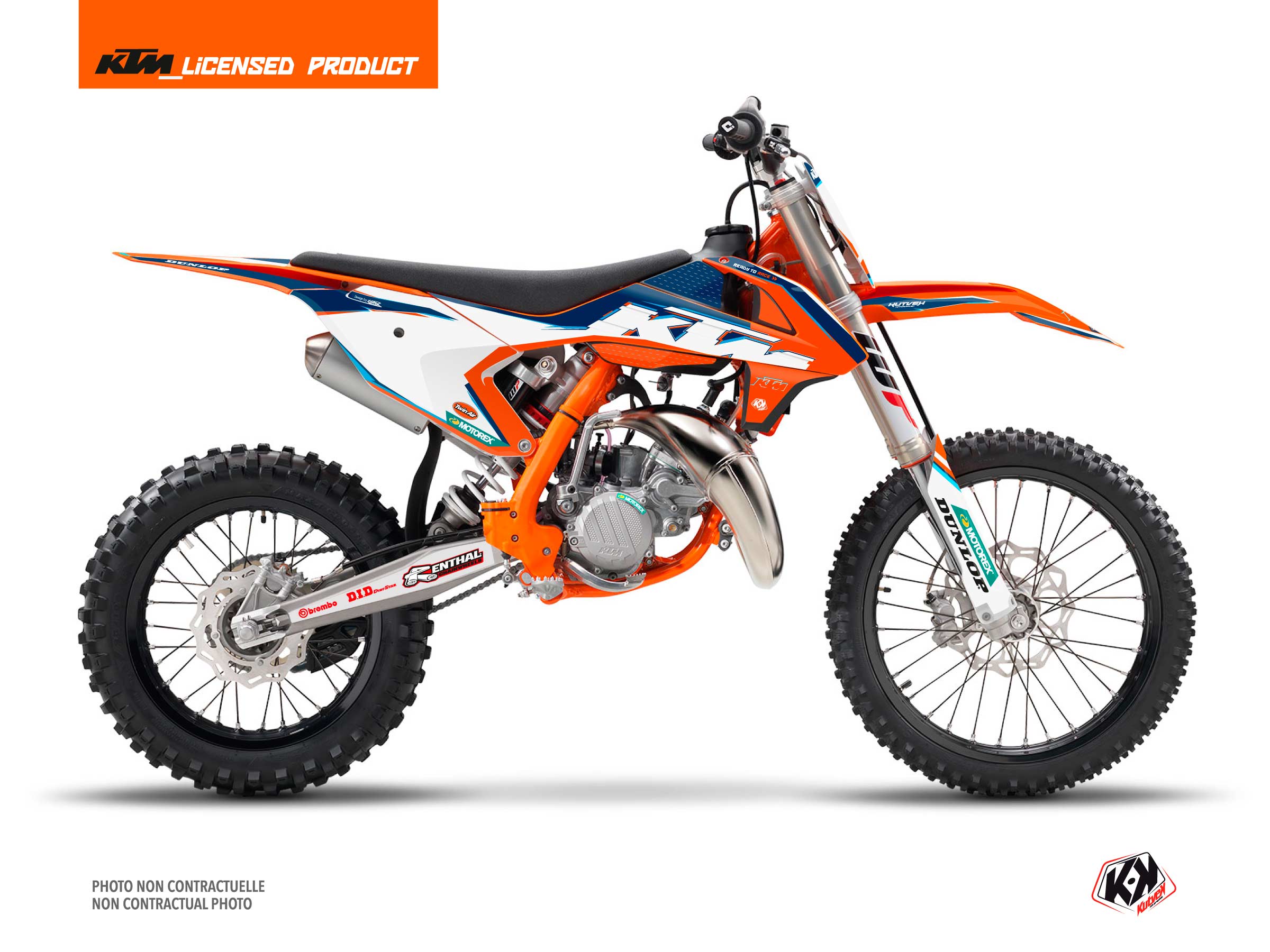 KTM 85 SX Dirt Bike Origin-K22 Graphic Kit Blue