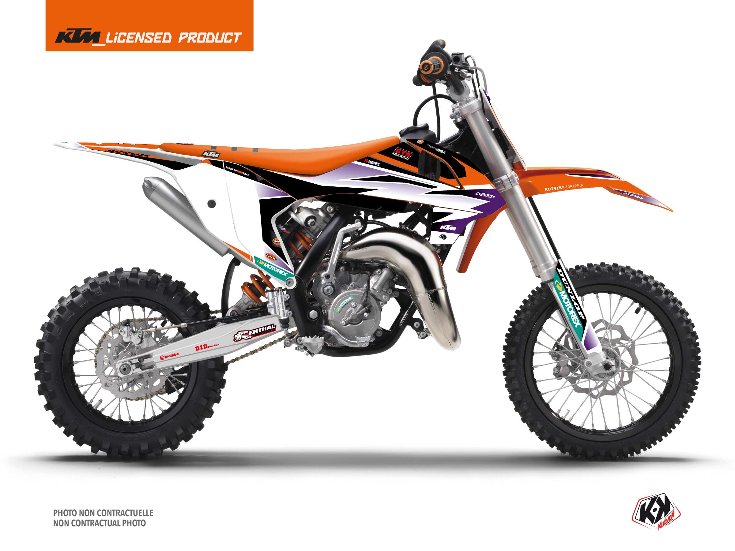 Ktm Sx 65 Dirt Bike Origin K24 Graphic Kit Orange