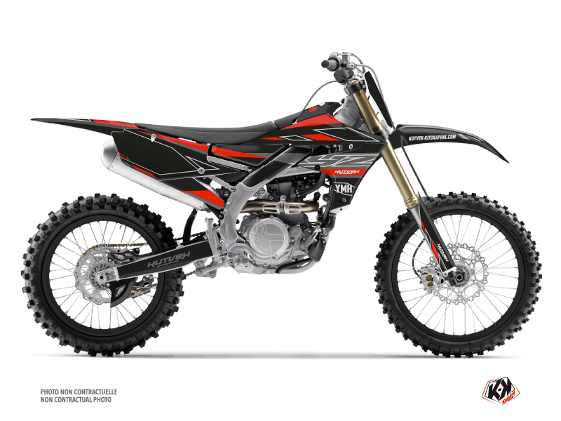 Kit Déco Moto Cross Outline Yamaha 450 YZF Rouge