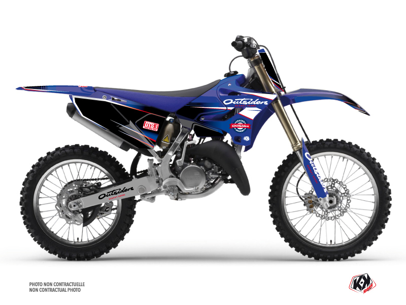 Yamaha 125 YZ Dirt Bike Replica Outsiders Academy Graphic Kit 2018