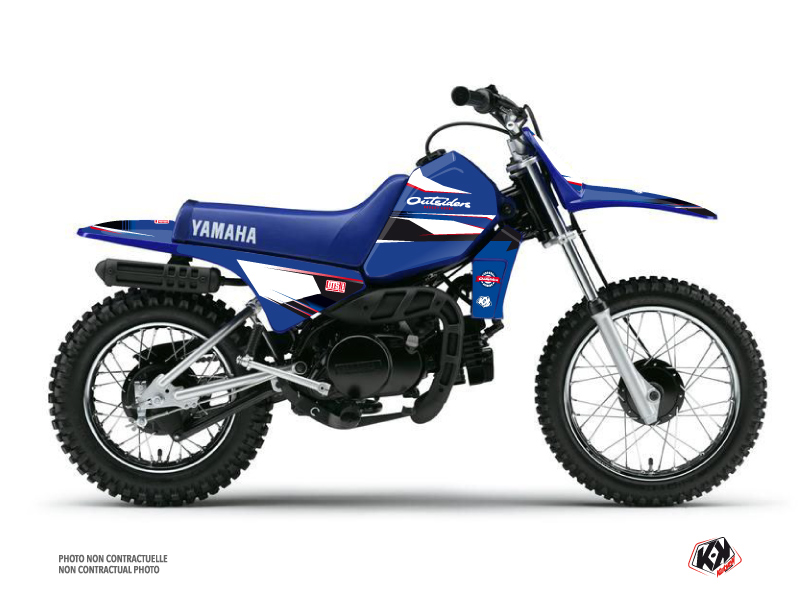 Kit Déco Moto Cross Replica Outsiders Academy Yamaha PW 80 2018