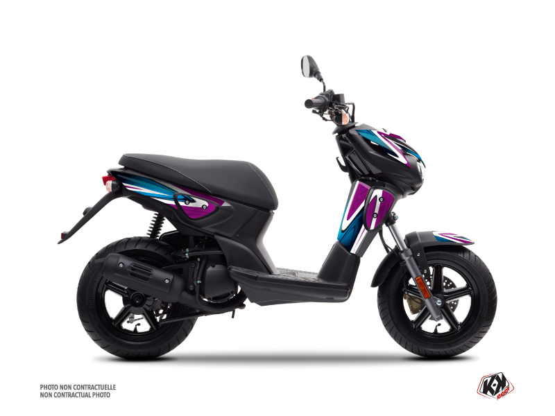 MBK Stunt Scooter Painting Graphic Kit Purple