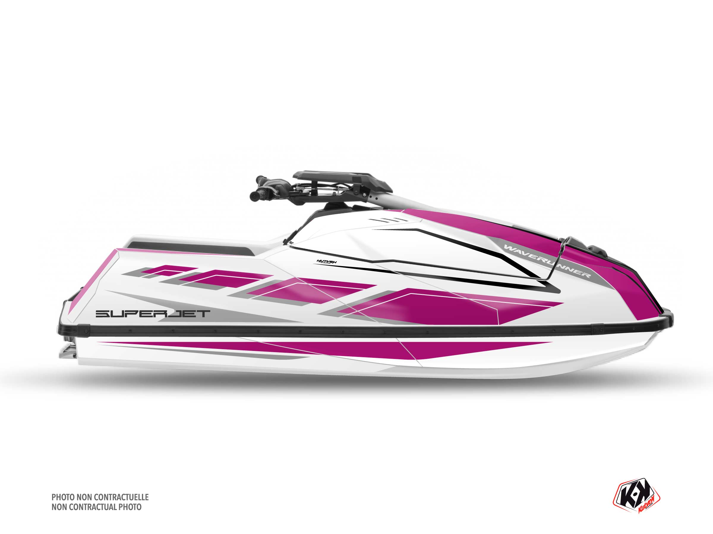 Yamaha Superjet 2021 Jet-Ski PERF Graphic Kit Purple