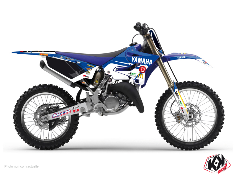 Yamaha 85 YZ Dirt Bike Replica Team Pichon Graphic Kit 2015