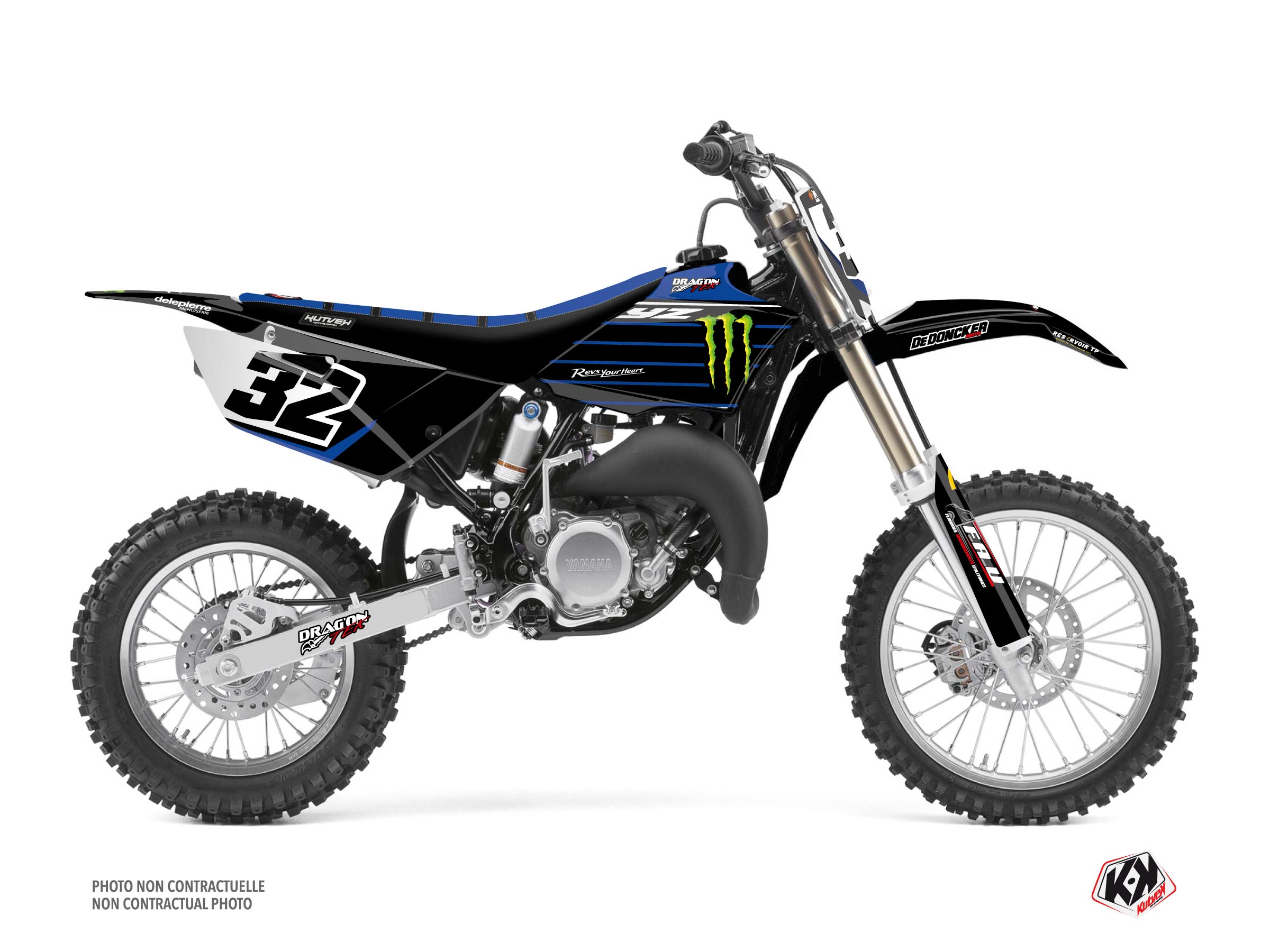 Yamaha 85 YZ Dirt Bike Replica Milko POTISEK K22 Graphic Kit