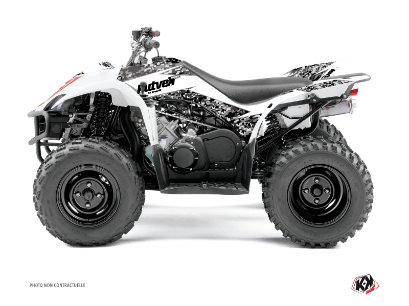 Kit Déco Quad Predator Yamaha 350-450 Wolverine Blanc