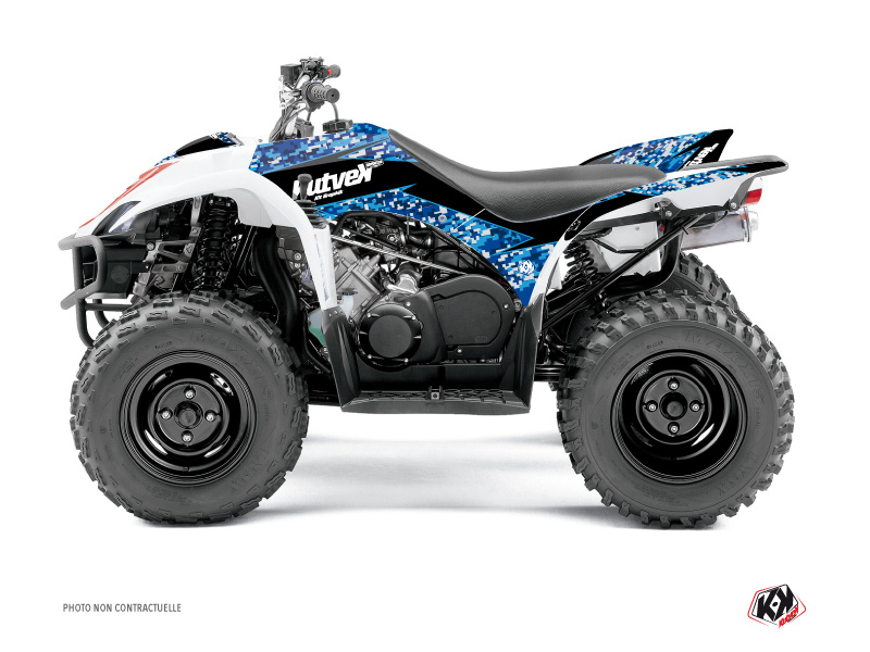 Kit Déco Quad Predator Yamaha 350-450 Wolverine Bleu