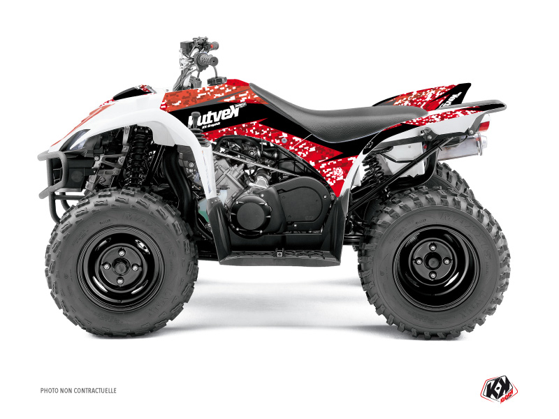 Kit Déco Quad Predator Yamaha 350-450 Wolverine Rouge