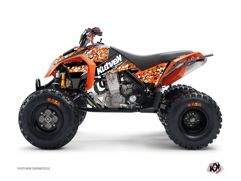 Kit Déco Quad Predator KTM 450-525 SX Orange