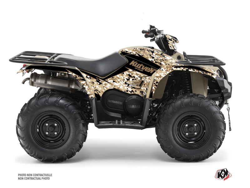 Kit Déco Quad Predator Yamaha 450 Kodiak Sable